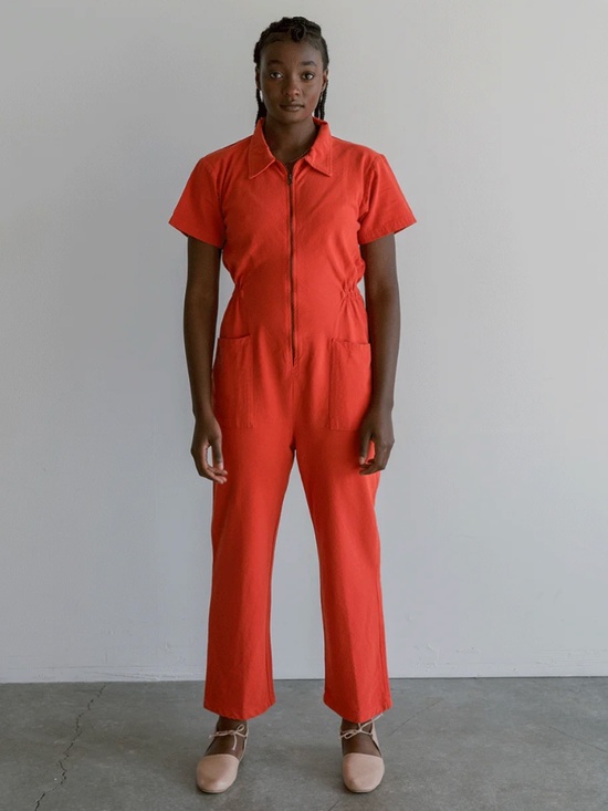 Noble Pants - Noble Utility Suit in Paprika